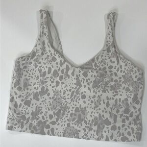 Lululemon animal print align top